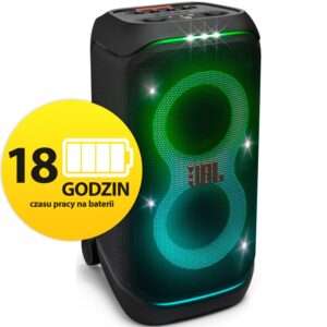 Głośnik przenośny JBL Partybox Stage 320 Czarny 240W Bluetooth IPX4 (PL)