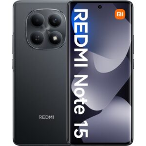 Smartfon XIAOMI Redmi Note 15 8/256GB 6.77" 120Hz Czarny (PL)